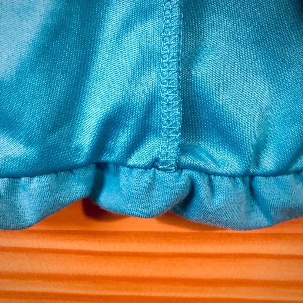 💝 Maurices Grey and Blue Strapless Dress, Women Size Extra Small - Picture 3 of 5